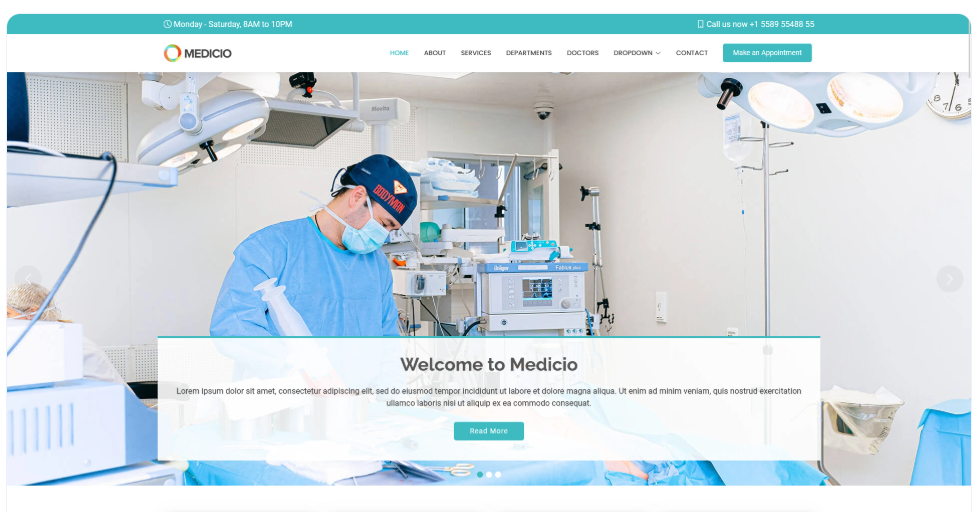Healthcare Website