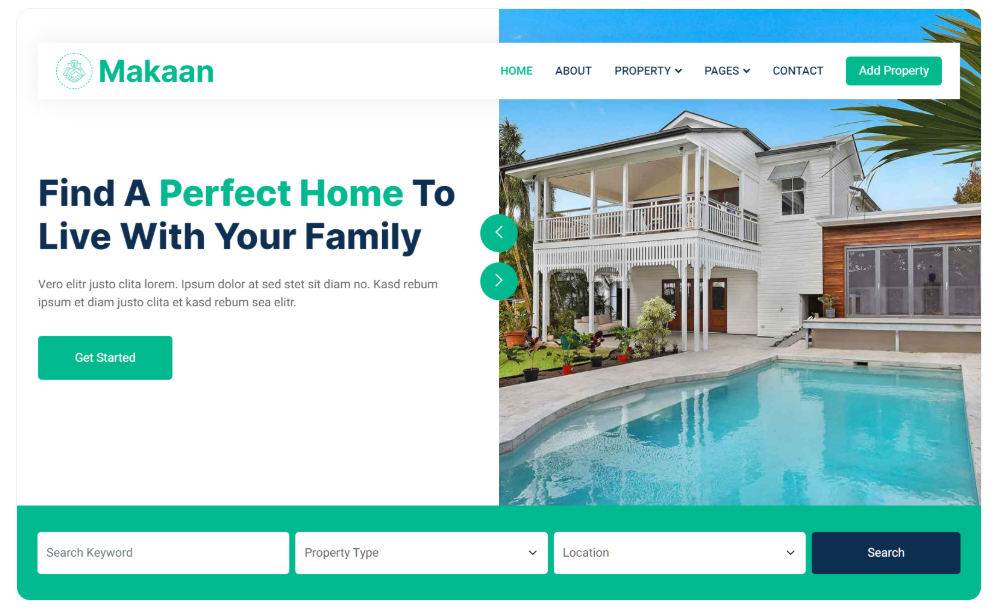 Real Estate Website
